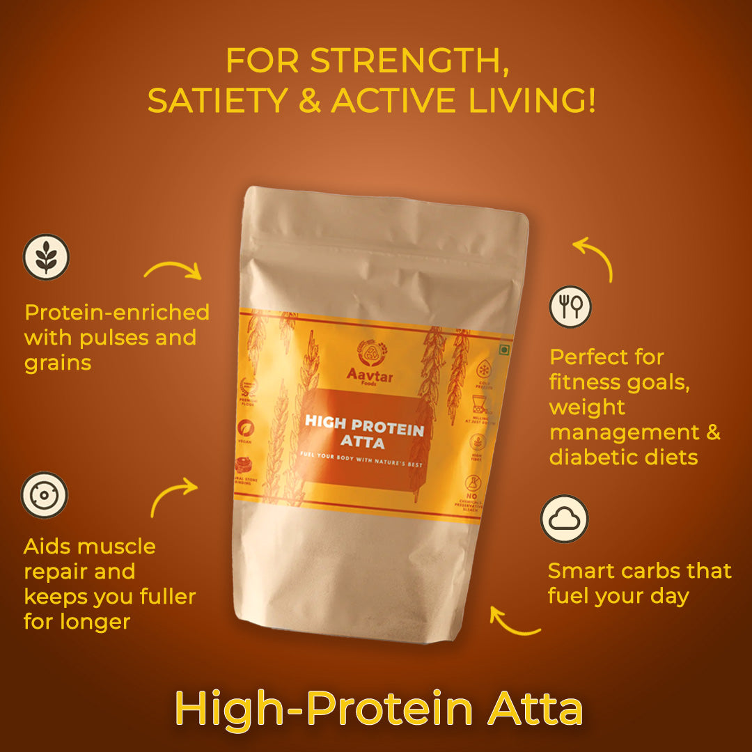 Discover the Power of High Protein Atta from Vyom Avtar Foods