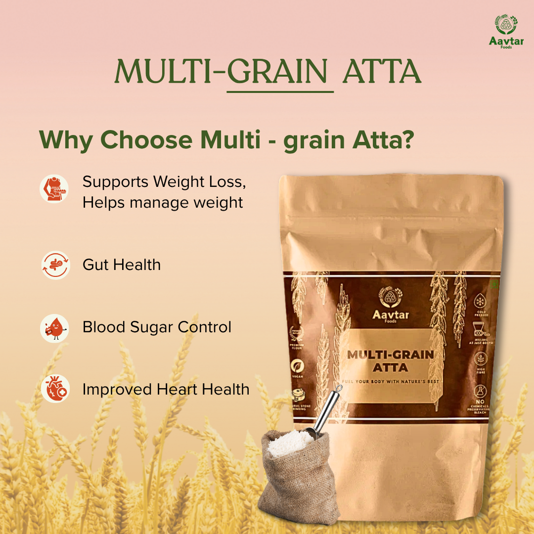 Cold Pressed Multi-Grain Atta