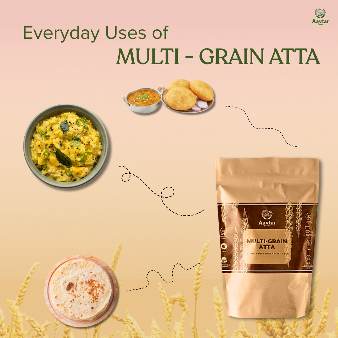 Cold Pressed Multi-Grain Atta