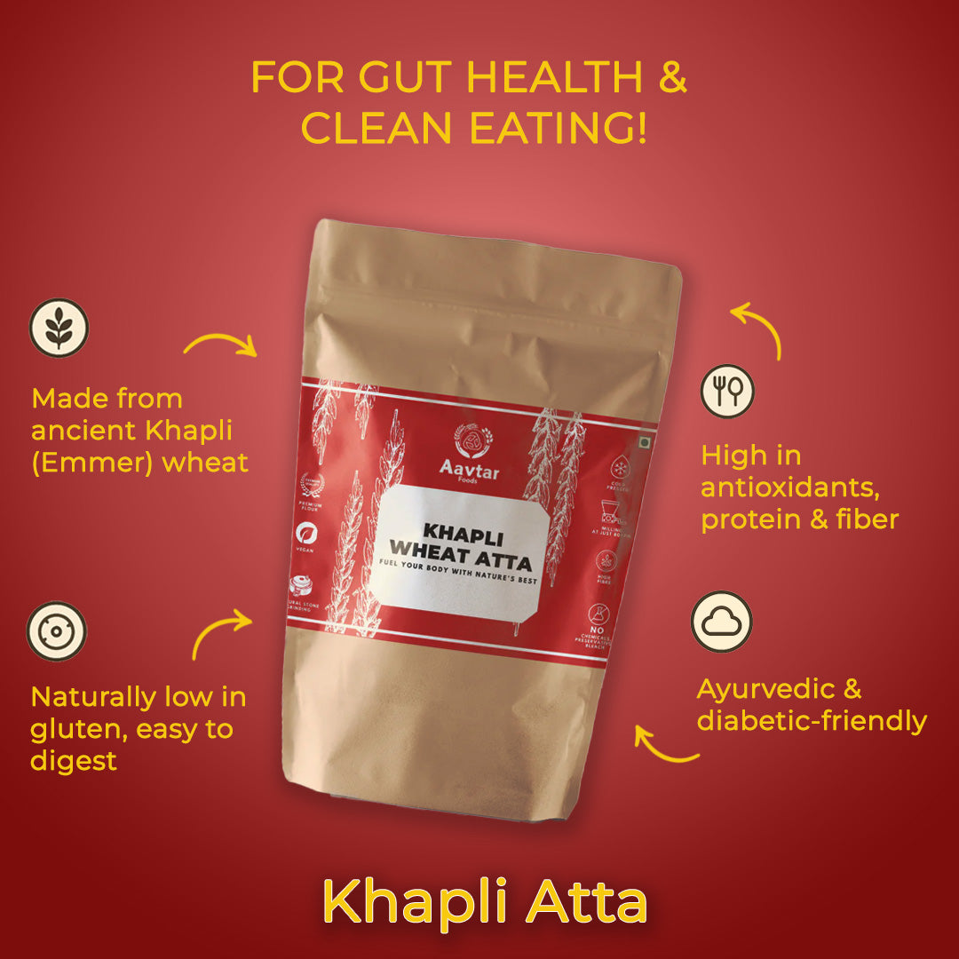 Cold Milled Khapli Wheat Atta