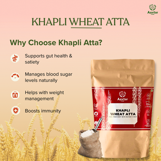 Cold Pressed Khapli Wheat Atta