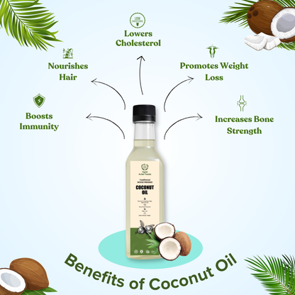 Wood Pressed Coconut Oil